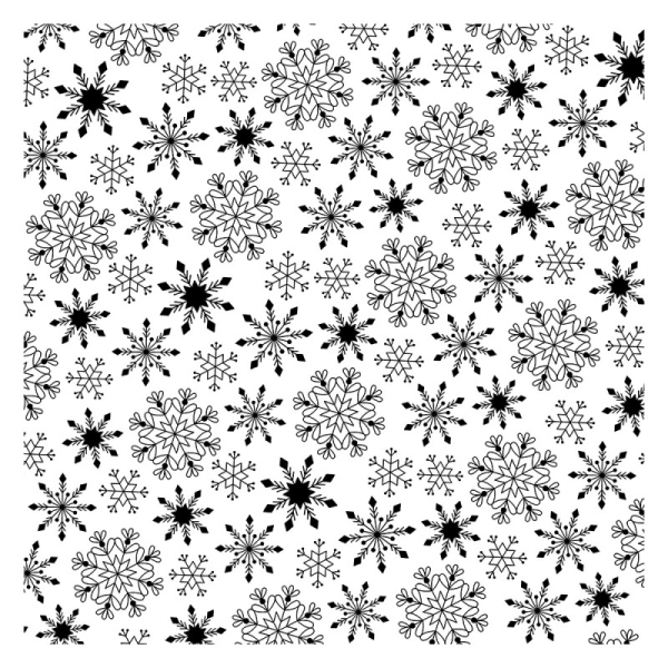 Schneekristalle, Clearstamp - Artemio